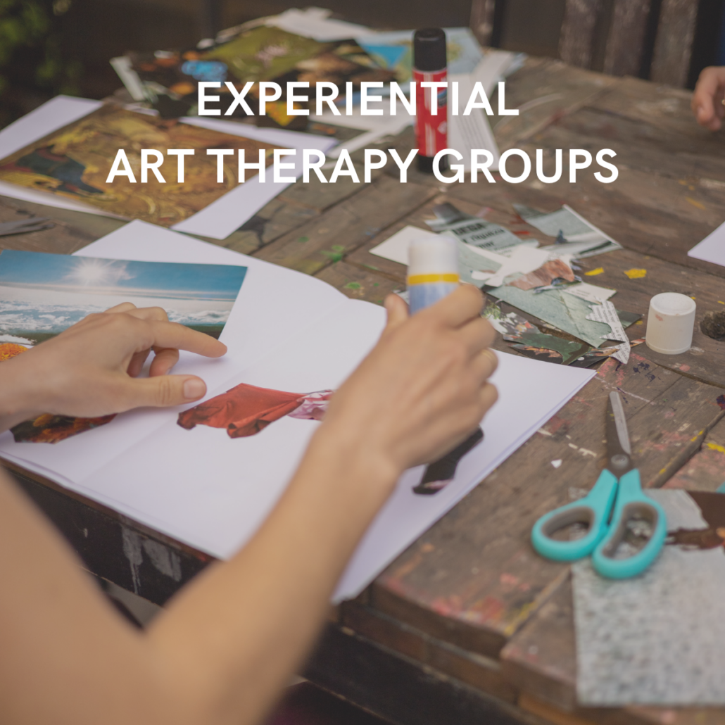 Experiential art therapy groups